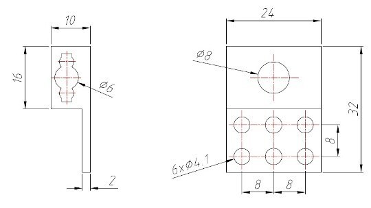 makeblock p3 tutacak boyutları